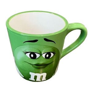 M&M's green mug 16oz